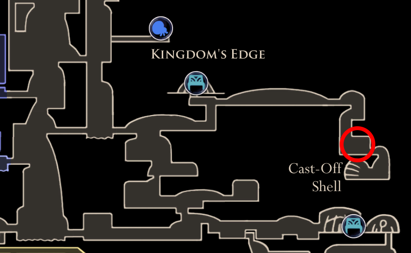hornet guide boss fight bossfight greenpath kindom's egde kindoms green path hollow knight map whole radiance all charms all bosses all items dream no more embrace the void long nail mark of pride 112% completion essence spirits dream nail warriors whispering root roots nailsmith pale ore resting ground forgotten crossrorads grubs grub grubfather grubhome ancient basin crystal peak colosseum of fools trial of the Conqueror mask shard shards fragment charms charm