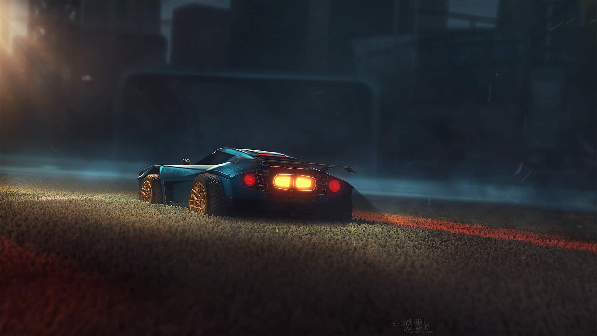 rocket league car