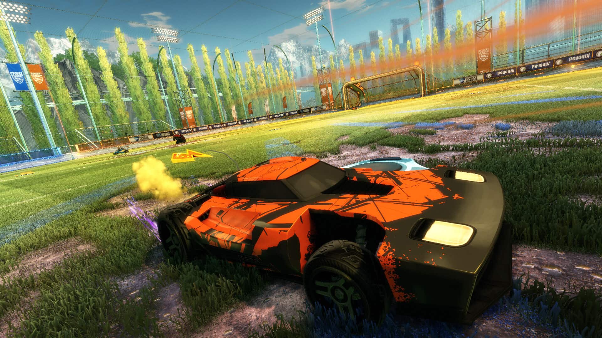 rocket league game