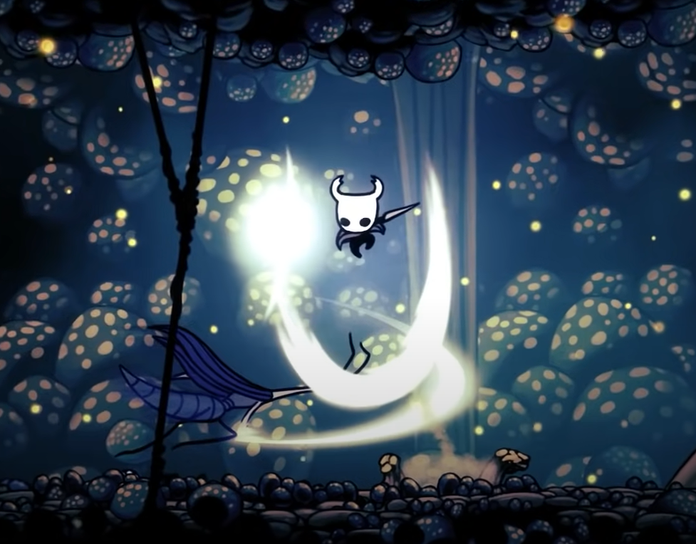 starter guide hollow knight map whole radiance all charms all bosses all items dream no more embrace the void long nail mark of pride 112% completion essence spirits dream nail warriors whispering root roots nailsmith pale ore resting ground forgotten crossrorads grubs grub grubfather grubhome ancient basin crystal peak colosseum of fools trial of the Conqueror mask shard shards fragment charms charm