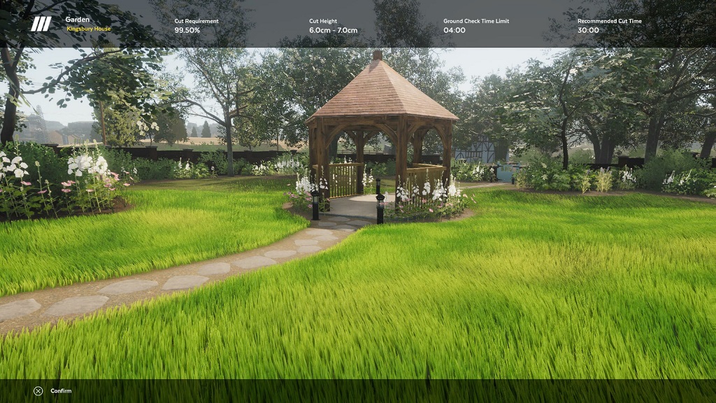 Lawn Mowing Simulator Visuals