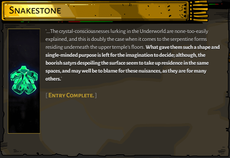 Snakestone