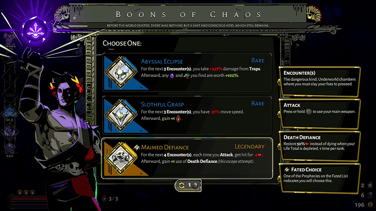 Hades Chaos Boons