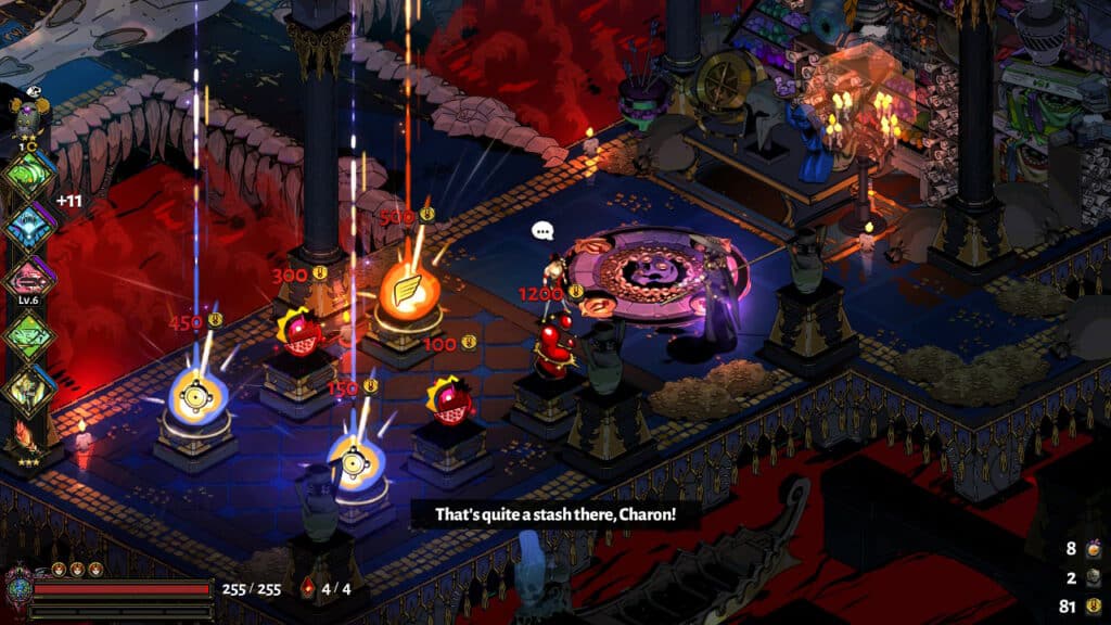 Charon's Shop in the Temple of Styx