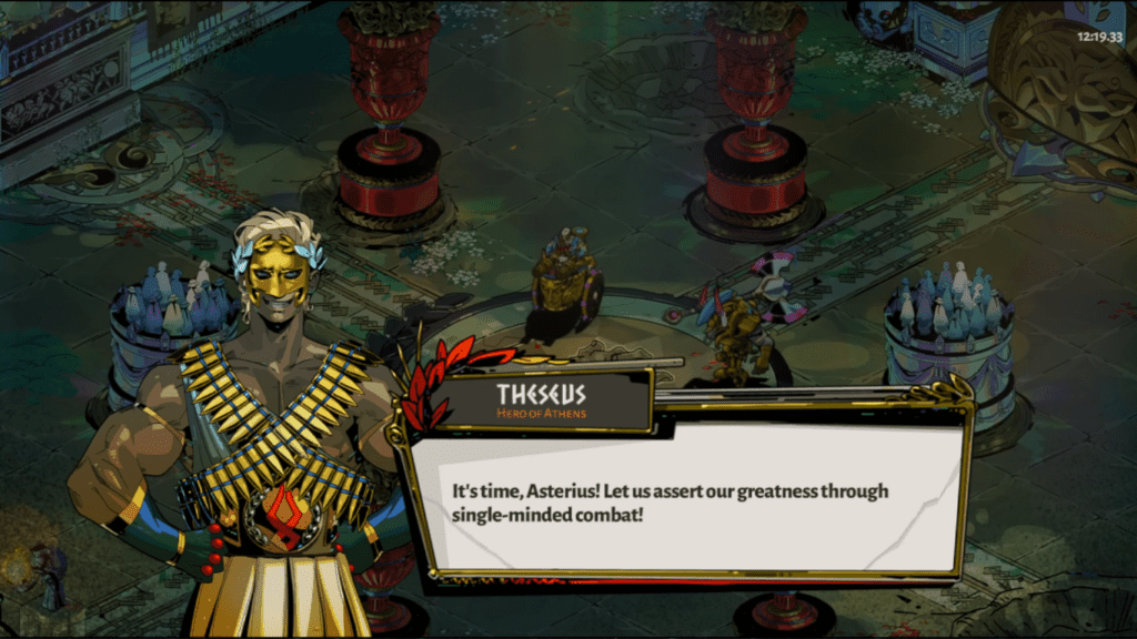 Theseus and Asterius (Extreme Measures)