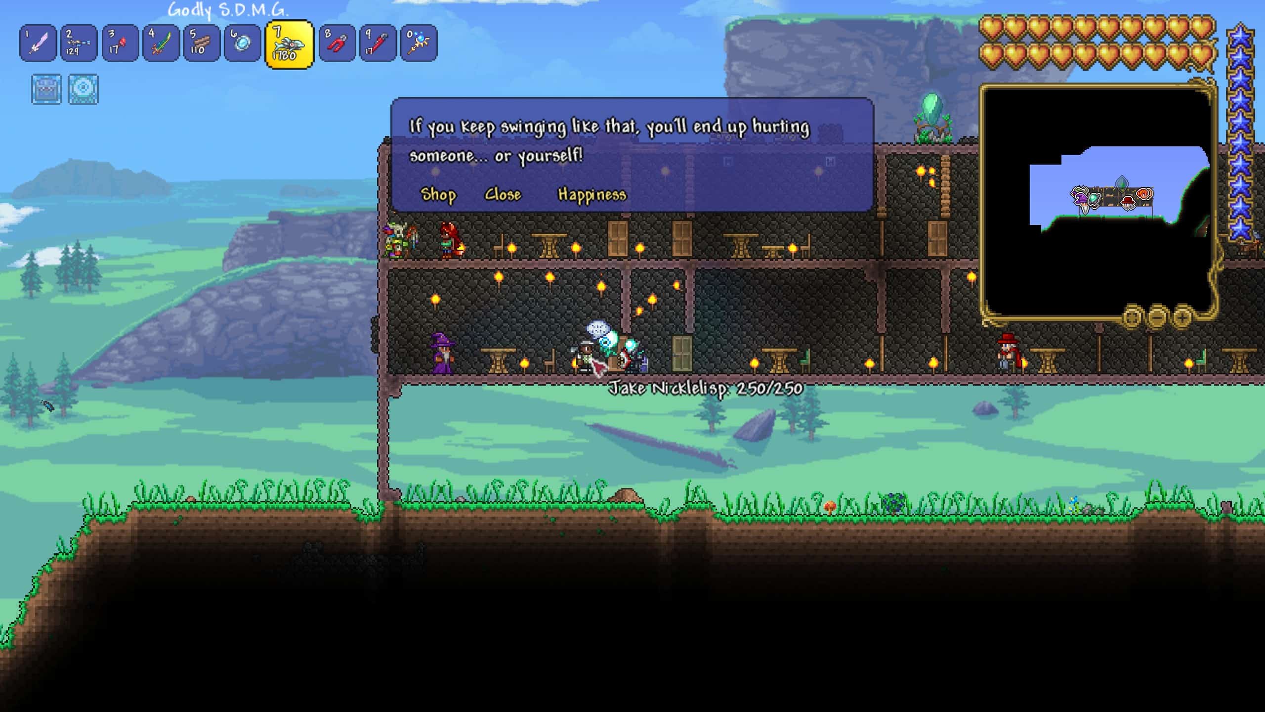 terraria Golfer zoologist