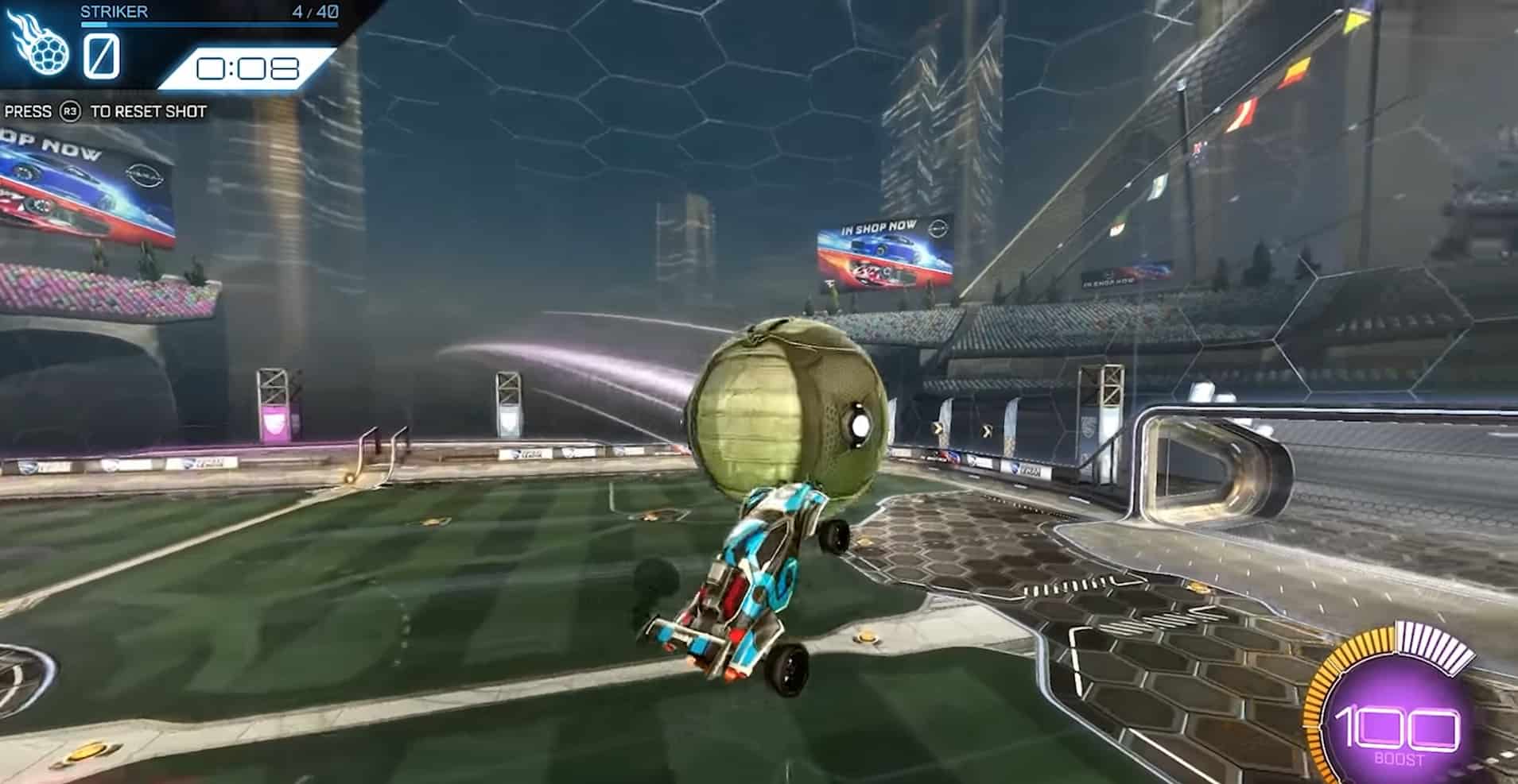 Rocket League Chasing the Ball
