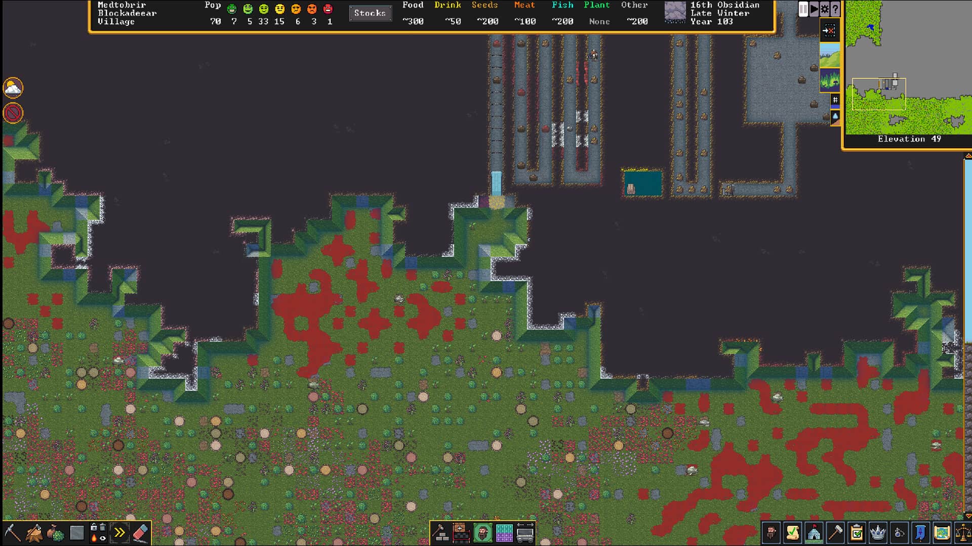 best indie simulation games dwarf fortress