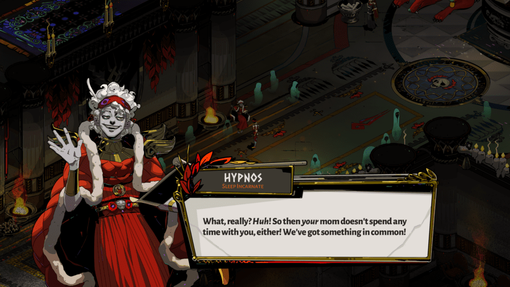 hypnos speaking of nyx