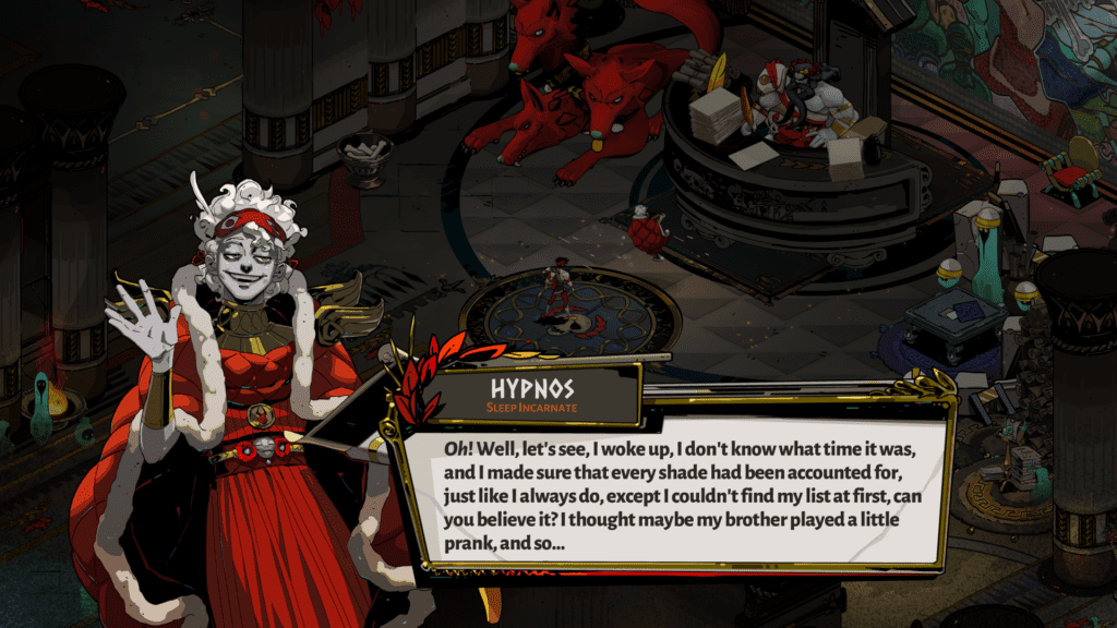 hypnos's excuse
