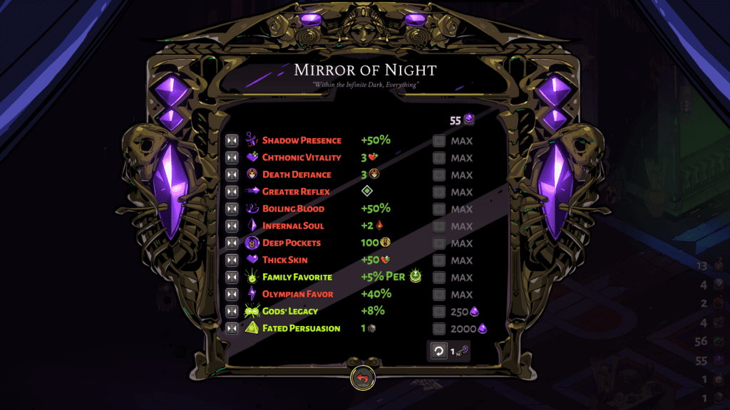 the mirror of night