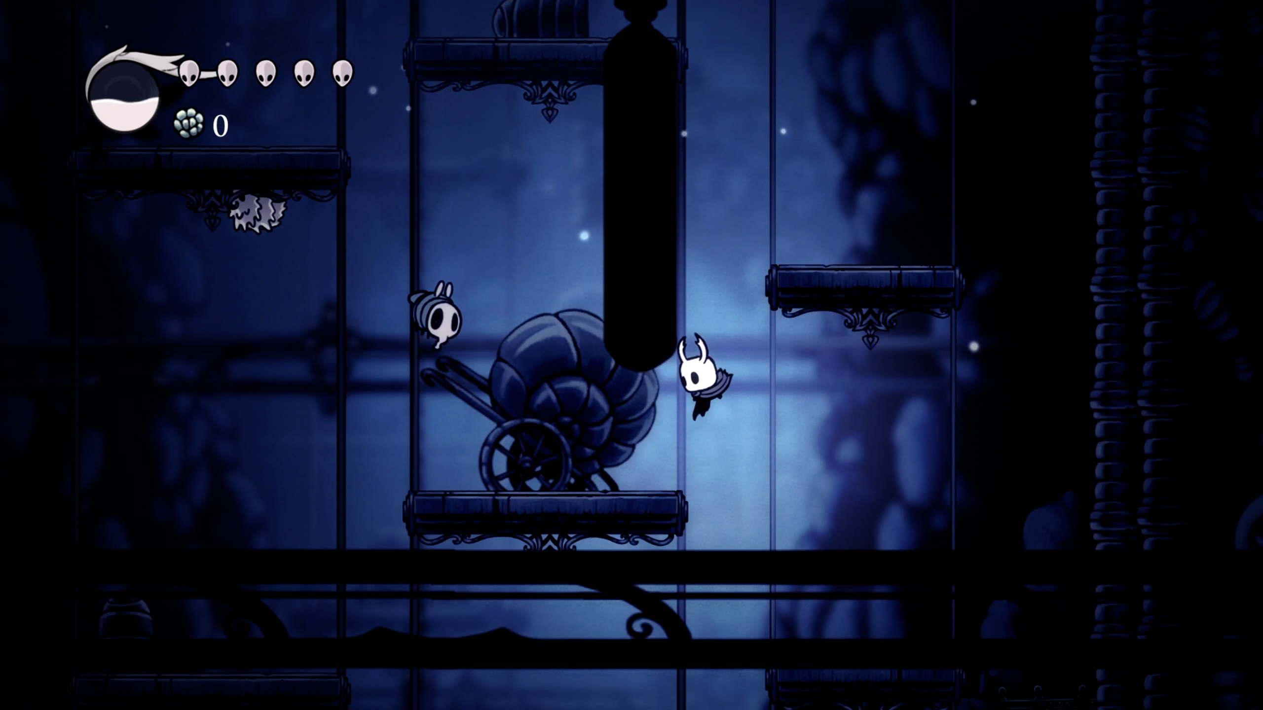 Hollow Knight Forgotten Crossroads fall