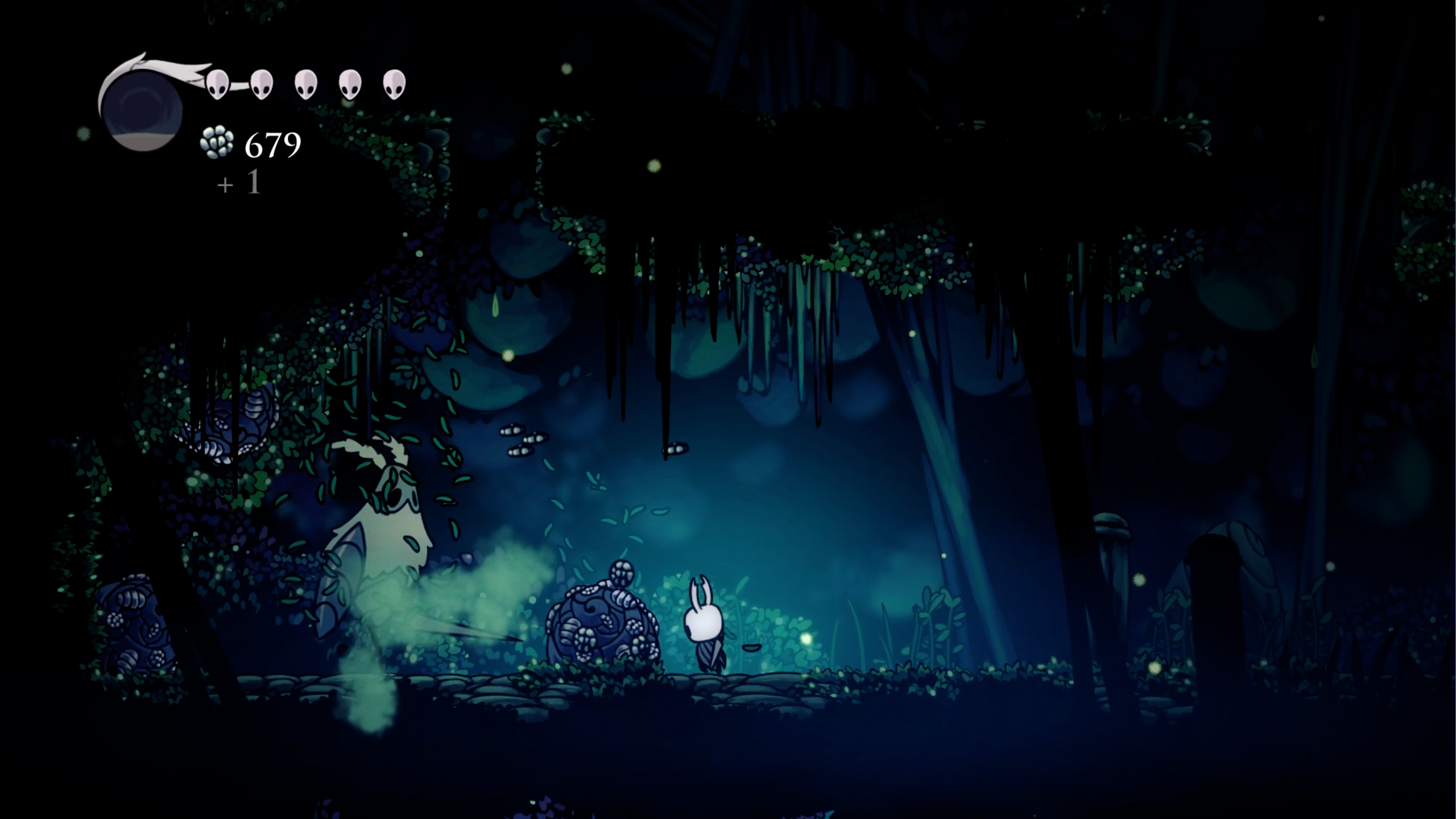 Hollow Knight Mossy Vagabond Geo cache