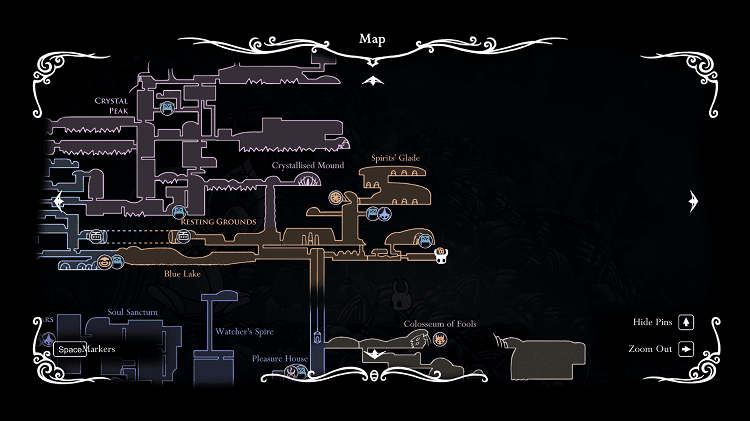 Hollow Knight Wanderer's Journal #14 Resting Grounds
