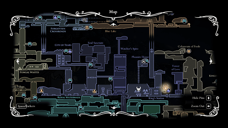 Hollow Knight Wanderer's Journal #8Â Pleasure House, City of Tears