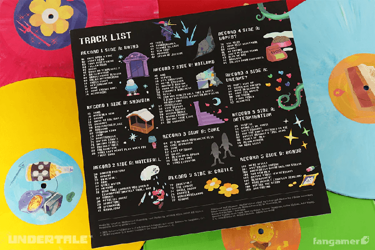 UNDERTALE Complete Vinyl Soundtrack Box Set