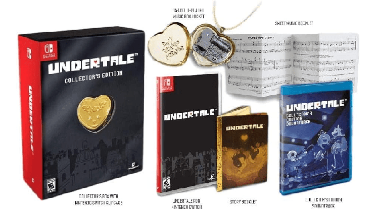 Undertale collectors edition -- Nintendo Switch