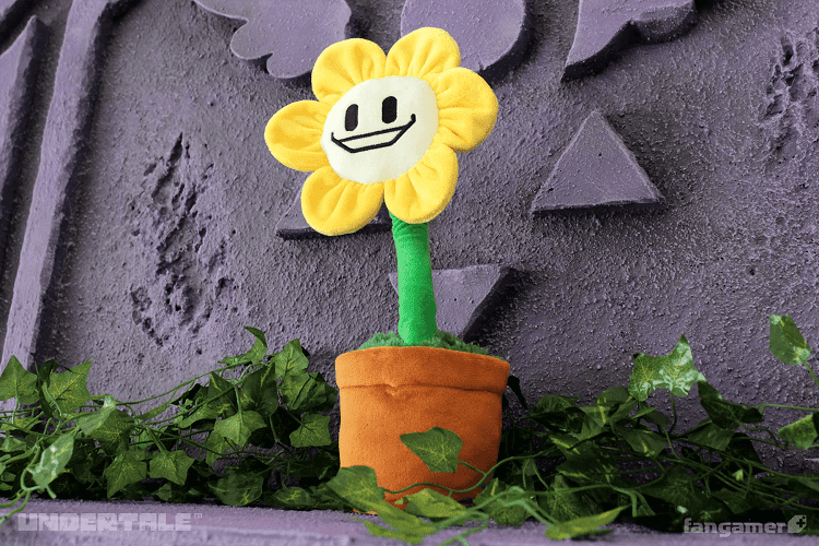 Undertale dancing Flowey plush