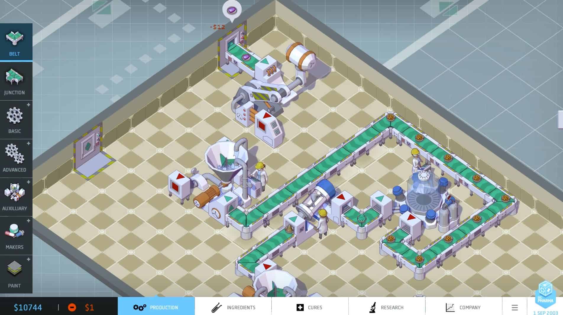 Big Pharma Games Factorio