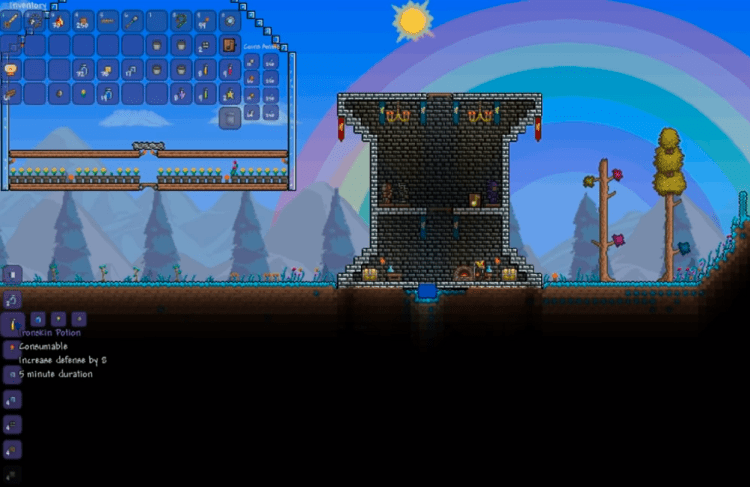 ironskin potion terraria