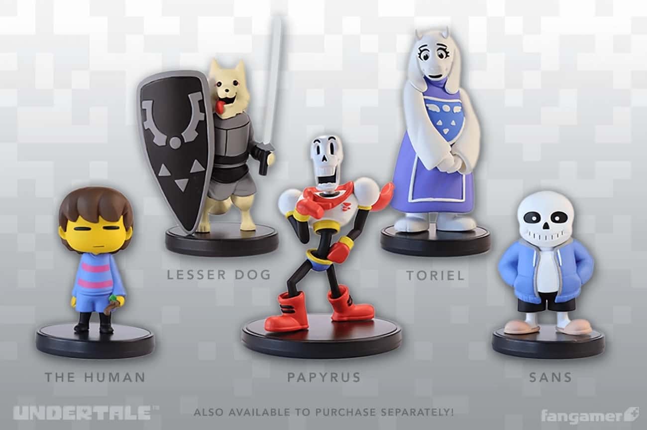 best undertale toys little buddies series 1 set!