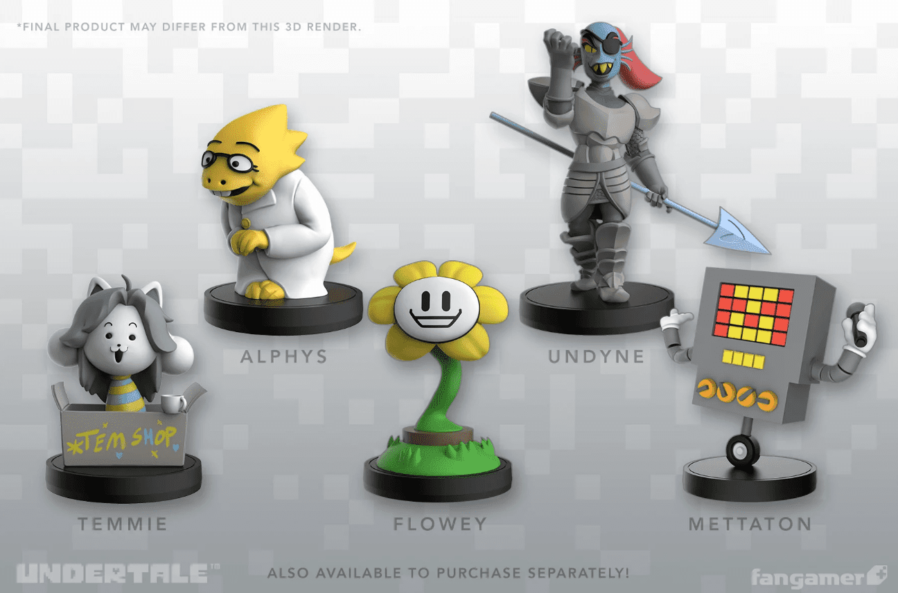 best undertale toys little buddies series 2 set!