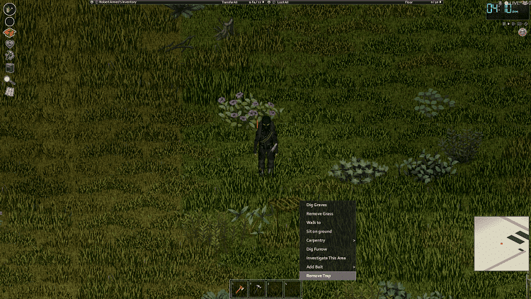 project zomboid the stick trap