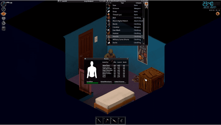 project zomboid victor's wish list