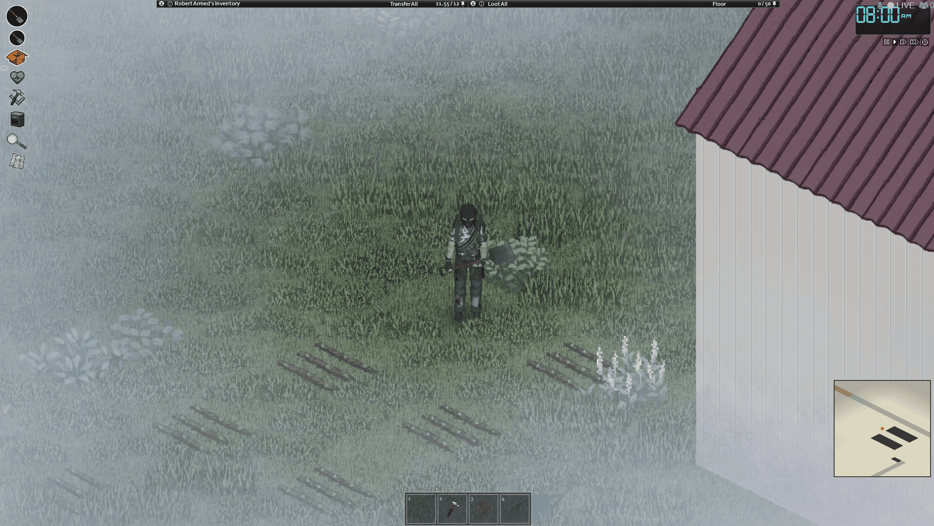 pz digging up crops