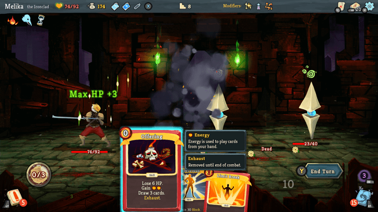 slay the spire exhaust deck