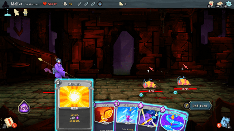 slay the spire - miracle