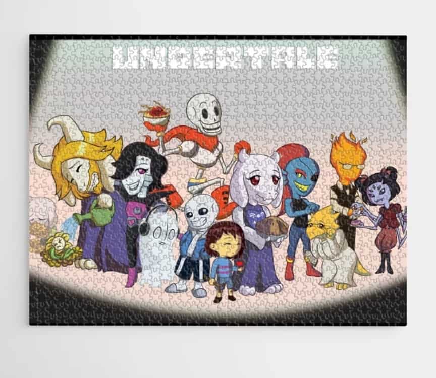 best undertale toys undertale complete cast puzzle
