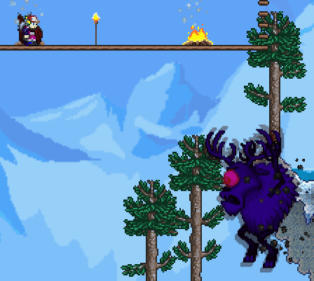 deerclops jumping at the player
