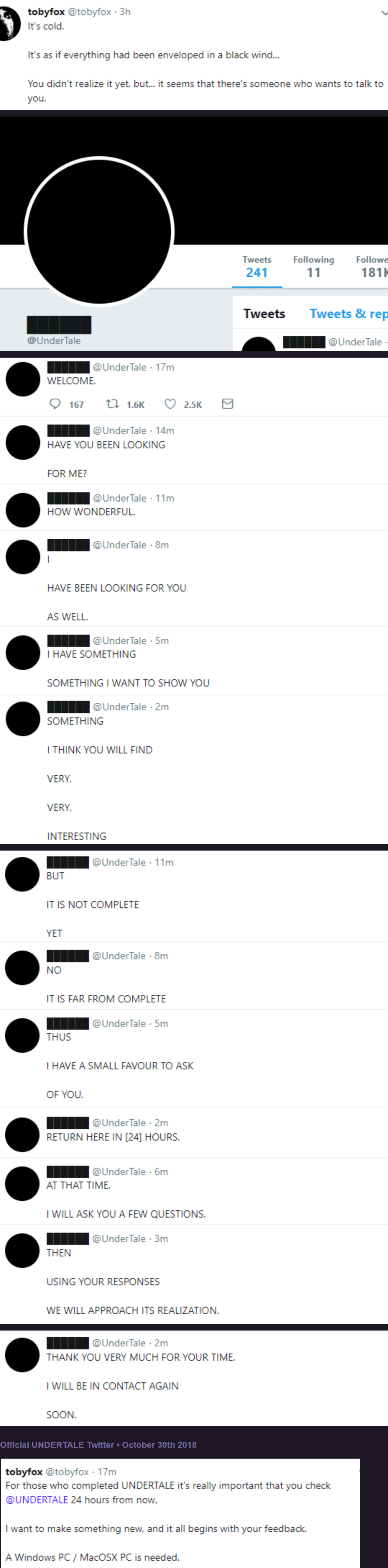 deltarune gaster twitter