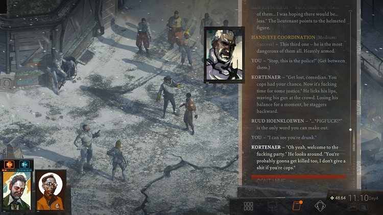 hanged man mercenary squad (comrades in arms)