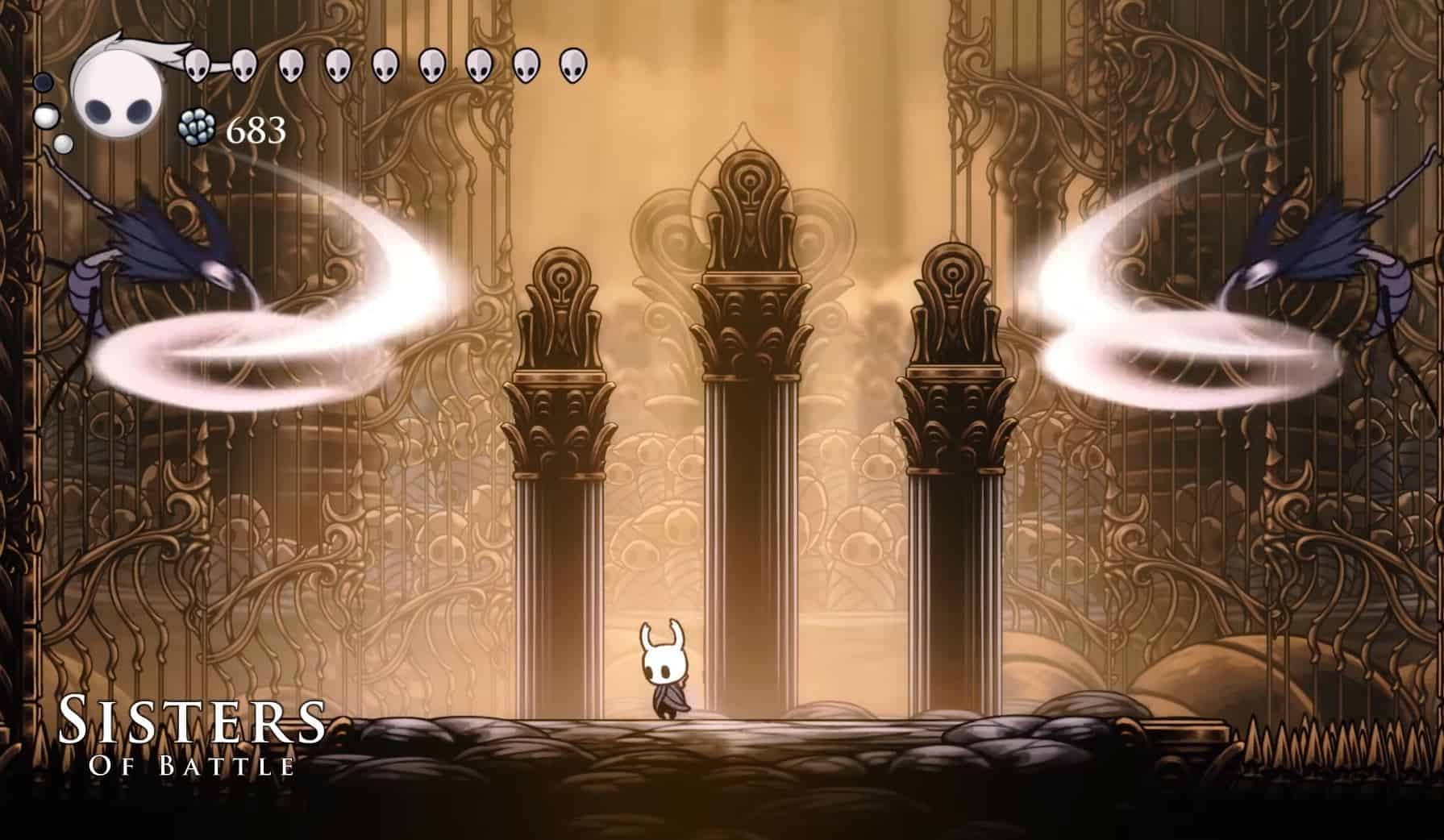 Sisters of Battle Hollow Knight DLC