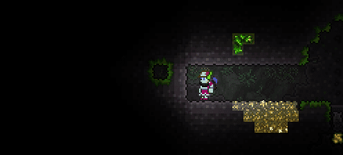 Chlorophyte path terraria