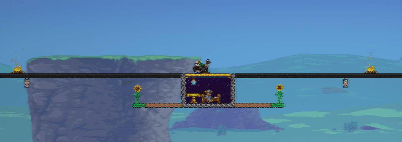 terraria super long platform