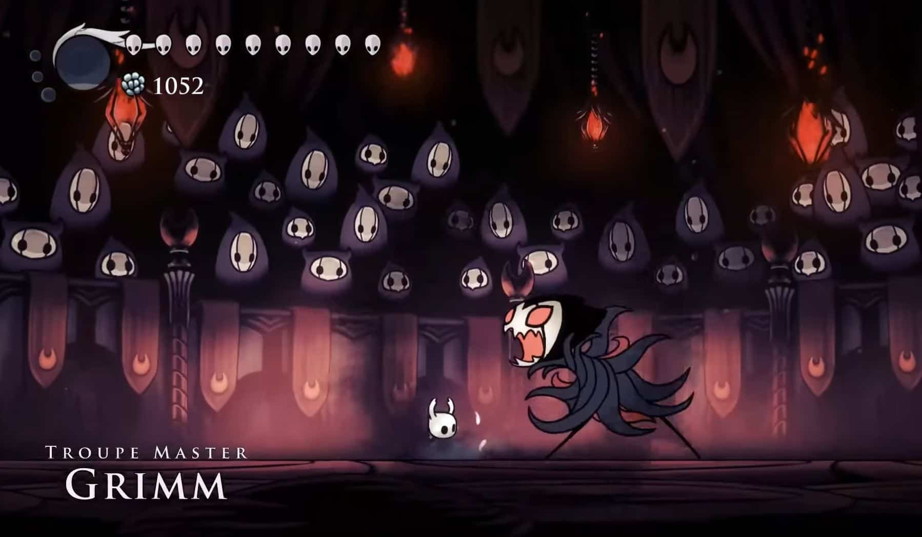 Troupe Master Grimm Hollow Knight DLC