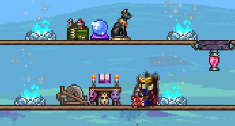 twins terraria Buffs for the Twins
