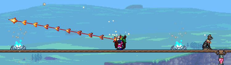 twins terraria Building an Arena