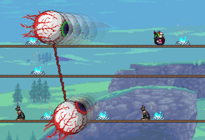 twins terraria Speedrun Strats in Journey Mode