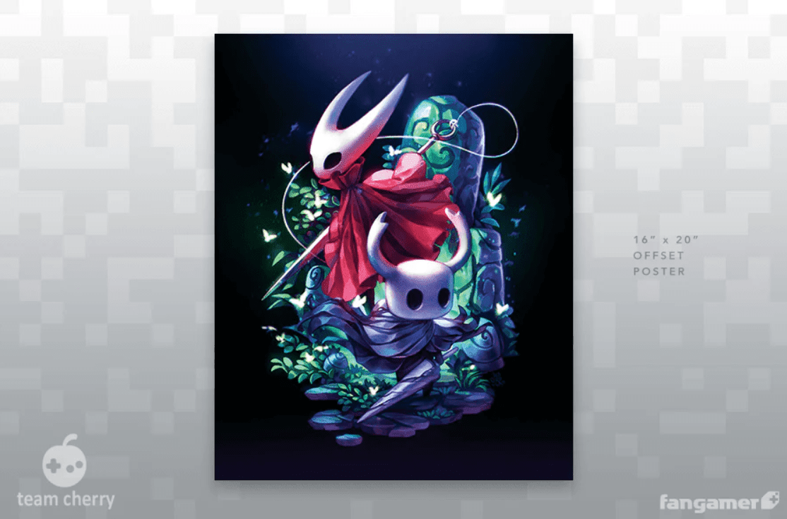 blooming adventure hollow knight art