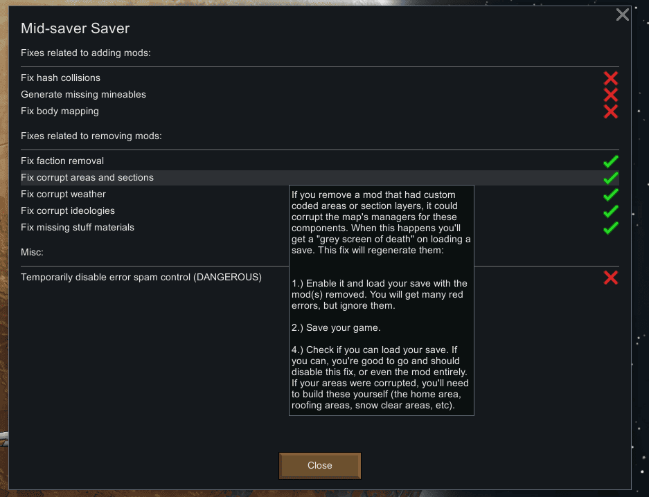 mid-saver saver