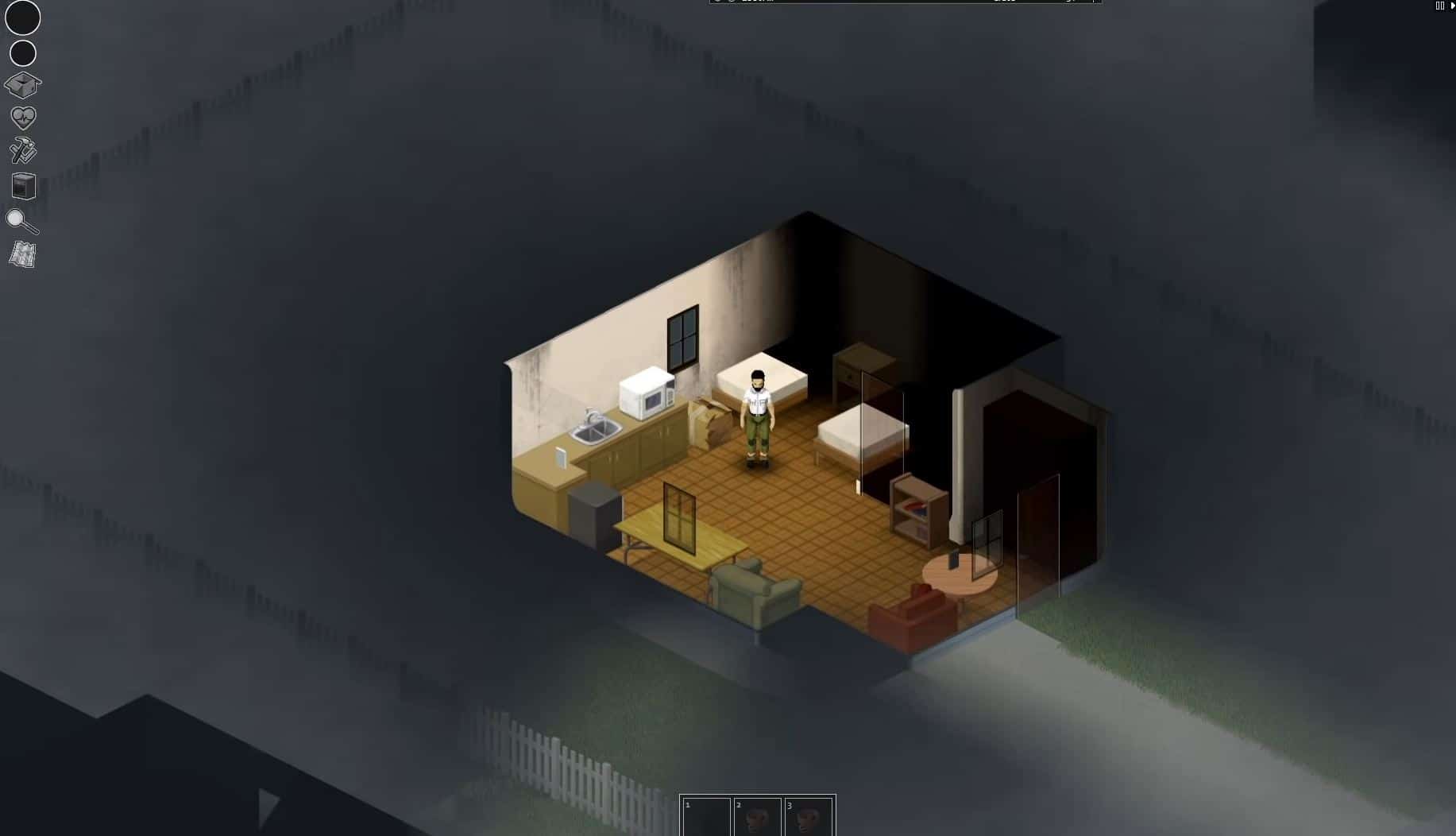 Project Zomboid First Day In House