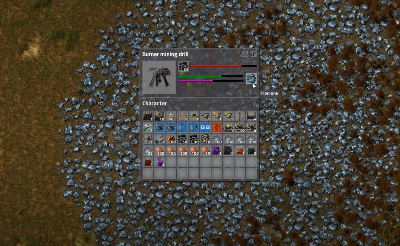 Burner Mining Drill Important Machines for the Early Game