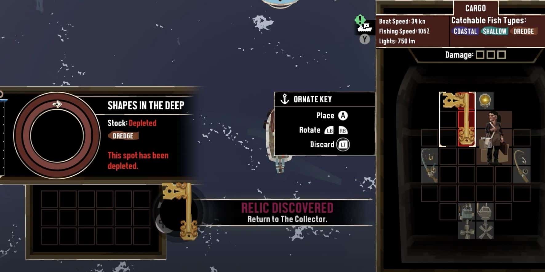 Dredge Relics The Ornate Key