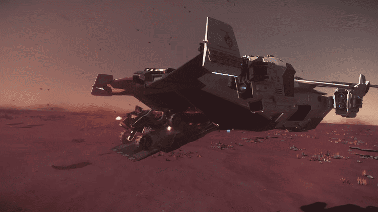 star citizen valkyrie screenshot