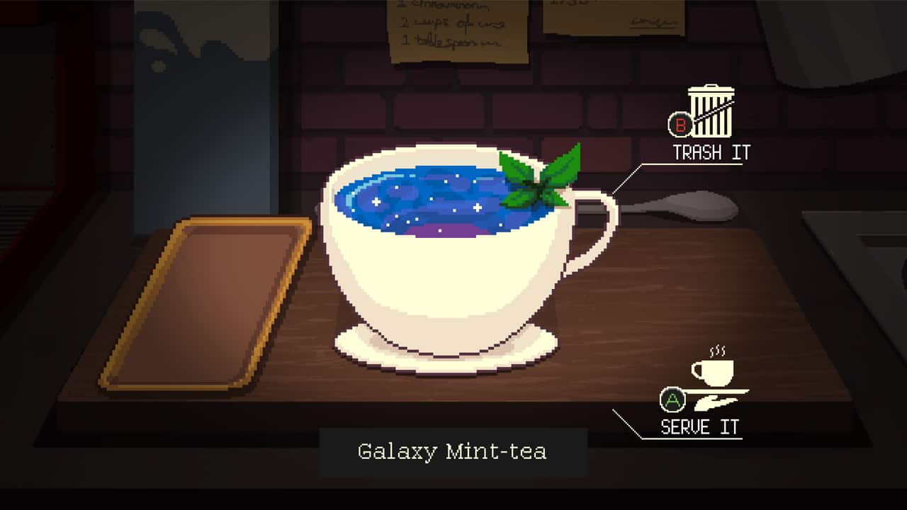 Galaxy Mint-tea Coffee Talk 2 Drinks