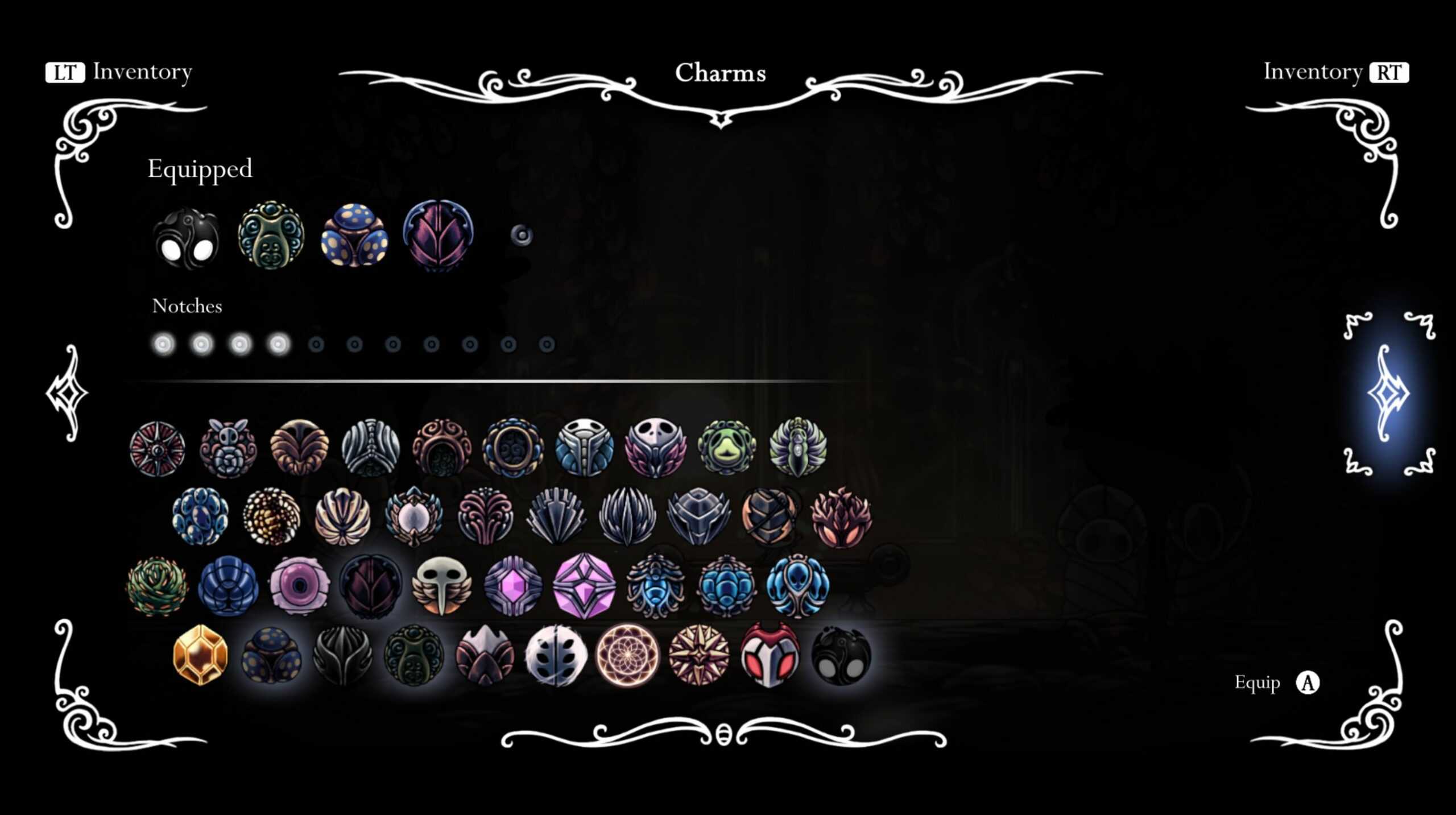 Everybody Goes Down Hollow Knight Charm Combos